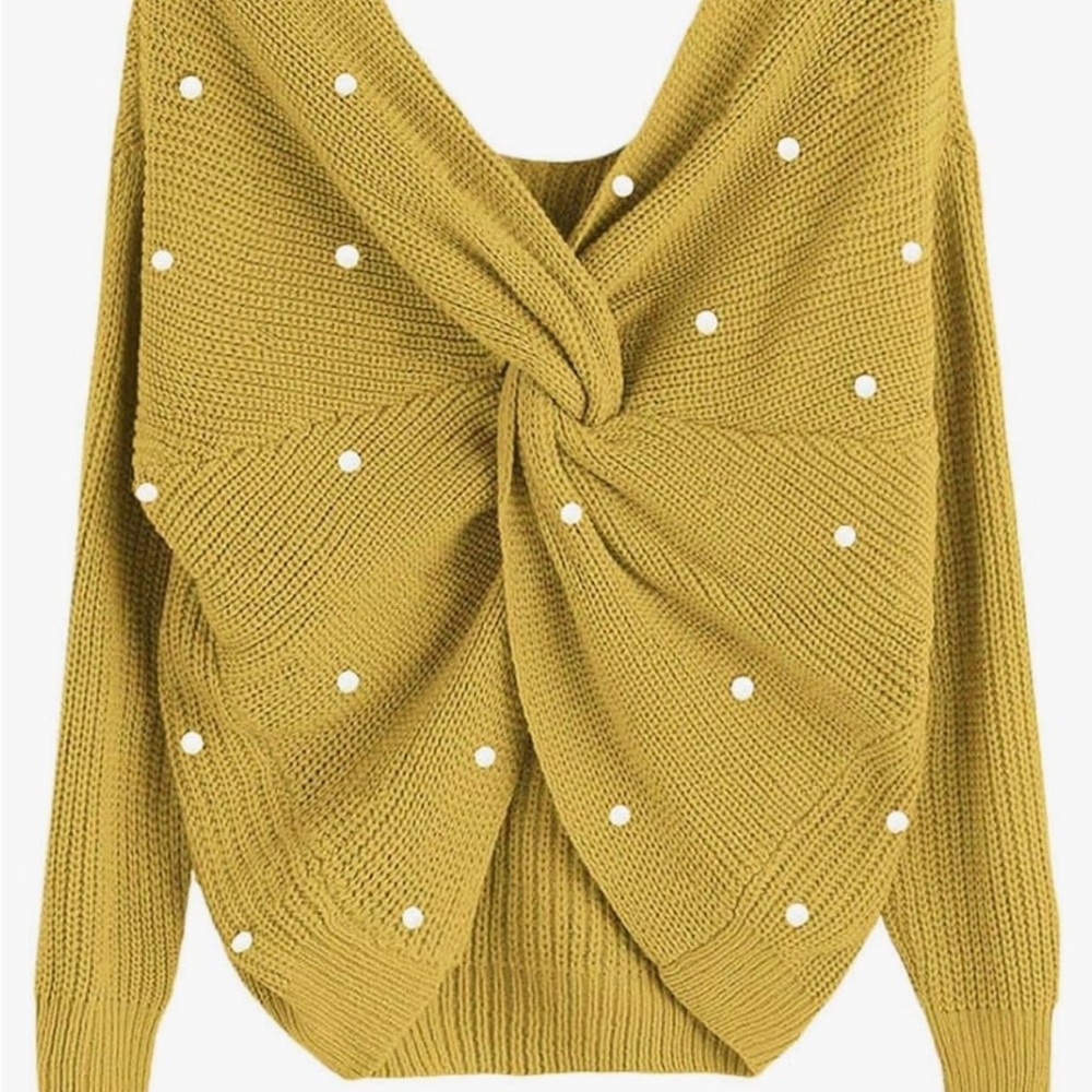 Embellished sweater